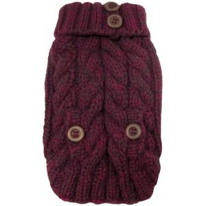 FouFou Dog Aspen Knit Turtleneck Sweater